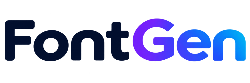 FontGen Logo
